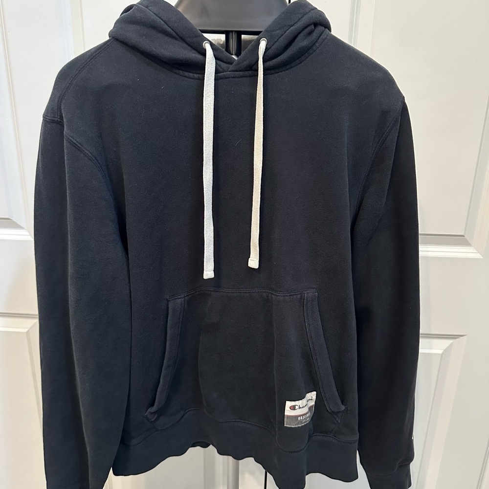 Champion Black Casual Sweatshirt Hoodie